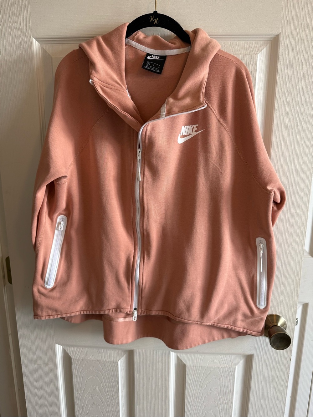Nike Women’s Rose Pink Zip-Up Hoodie Jacket